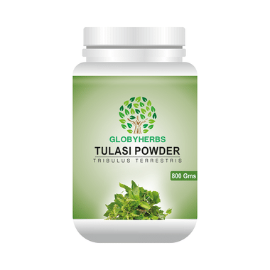 Globyherbs Tulasi (Tribulus Terrestris) Powder