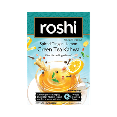 Roshi Spiced Ginger-Lemon Green Tea Kahwa