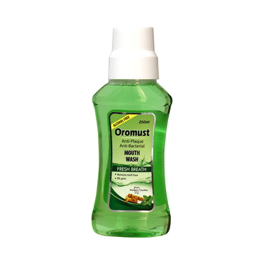 Oromust Mouth Wash Alcohol Free