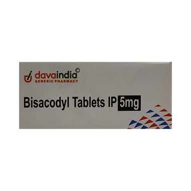 DavaIndia Bisacodyl 5mg Tablet