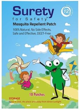 Surety For Safety Mosquito Repellent Patch