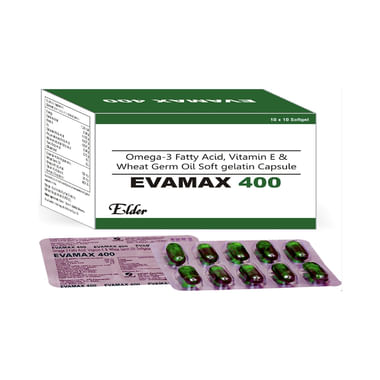 Evamax 400 Soft Gelatin Capsule