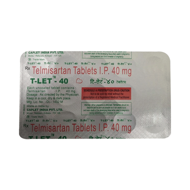 T-Let 40 Tablet