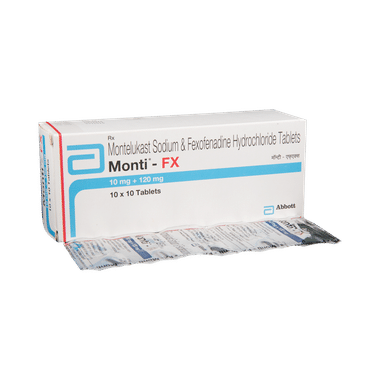 Monti-FX 10mg/120mg Tablet