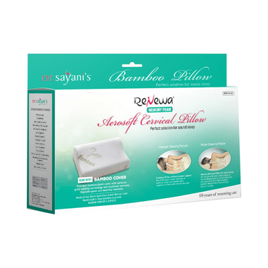 Renewa Aerosoft Cervical Pillow with Bamboo Duvet Cover