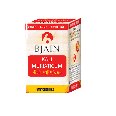 Bjain Kali Muriaticum Biochemic Tablet 12X