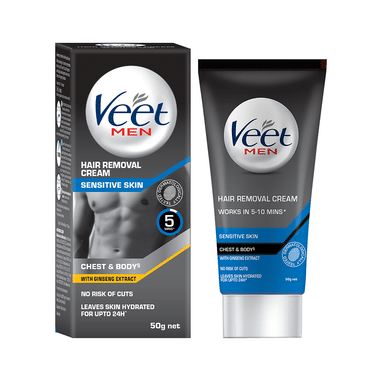 Veet Hair Removal Cream for Men Sensitive Skin
