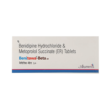 Benitowa-Beta 4mg/50mg Tablet ER