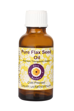 Deve Herbes Pure Flax Seed Cold Pressed Oil