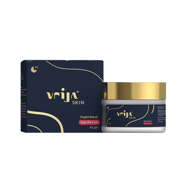 Combo Pack of Vrija Night Age Revive & Night Age Defying Night Mask (45gm Each)