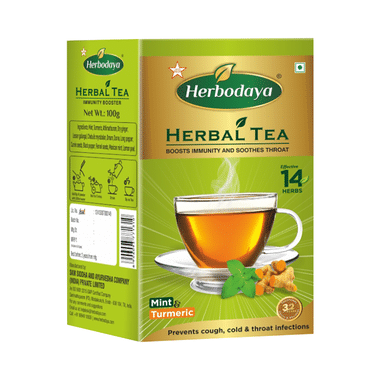 Herbodaya Mint & Turmeric Herbal Tea