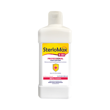 SterloMax E 80 Professional Hand Sanitizer (500ml Each)
