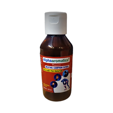 Alphaaromatica Menthol-Camphor-Thymol Ayurvedic Pain Relief Oil