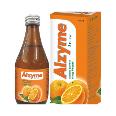 Alzyme Syrup Orange