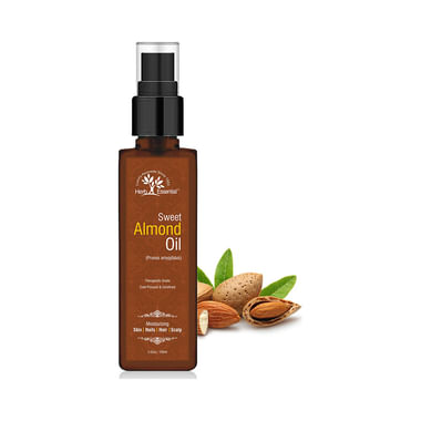 Herb Essential Therapeutic Grade Cold Pressed & Unrefined Sweet Almond Oil