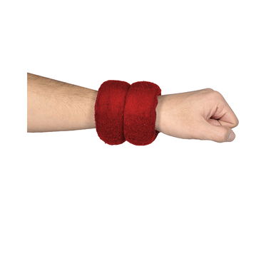 AaraamSek Microwavable Therapeutic Herbal Heating Pad For Wrist Pain Red
