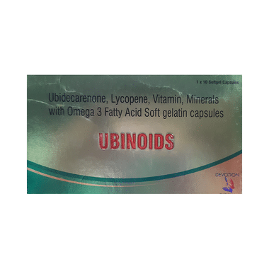 Ubinoids Soft Gelatin Capsule