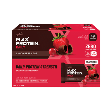 RiteBite Choco Berry Max Protein Daily Bar