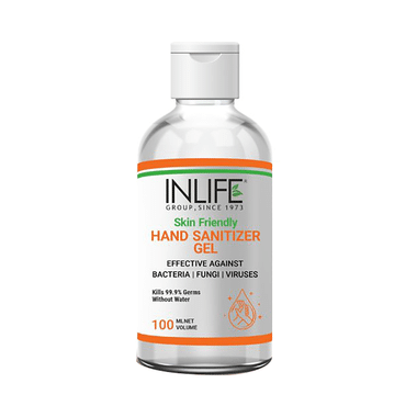 Inlife Skin Friendly Hand Sanitizer Gel (100ml Each)