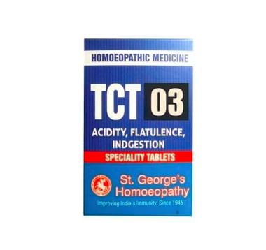 St. George’s TCT 03 Acidity Flatulence, Indigestion Tablet