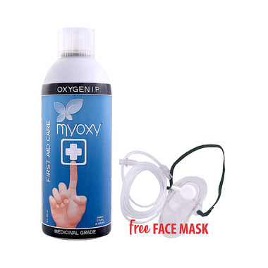 MyOxy Portable Oxygen Can With Face Mask Free