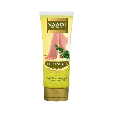 Vaadi Herbals Foot Scrub With Fenugreek And Lemongrass Oil