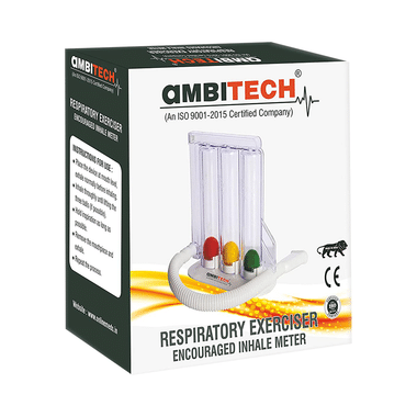 Ambitech Respiratory Exerciser White