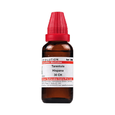 Dr Willmar Schwabe India Tarentula Hispana Dilution 30 CH