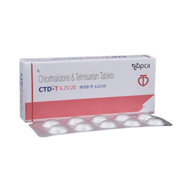 CTD-T 6.25/20 Tablet