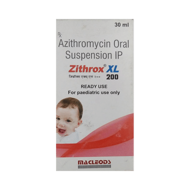 Zithrox XL 200mg/5ml Dry Syrup