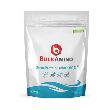 Advance Nutratech BulkAmino Soya Protein Isolate 90% Powder Unflavoured