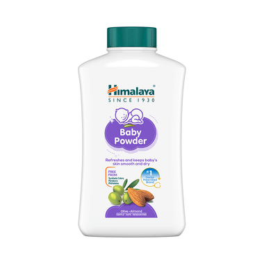 Himalaya Baby Powder | Keeps Baby's Skin Soft & Dry | Paraben-Free