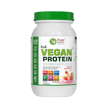 Pure Nutrition Pure Vegan Protein Banana Strawberry