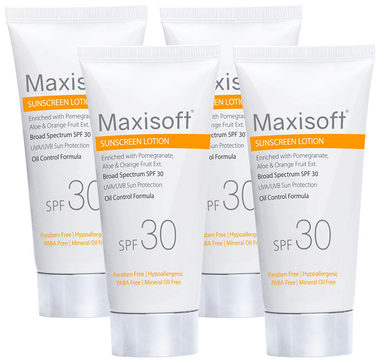Maxisoft Sunscreen Lotion (50ml Each) SPF 30