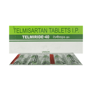 Telmiride 40 Tablet