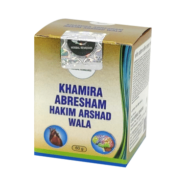 Cure Herbal Remedies Khamira Abresham Hakim Arshad Wala