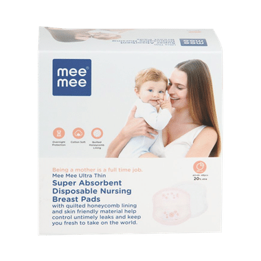 Mee Mee Ultra Thin Super Absorbent Disposable Nursing Breast Pads