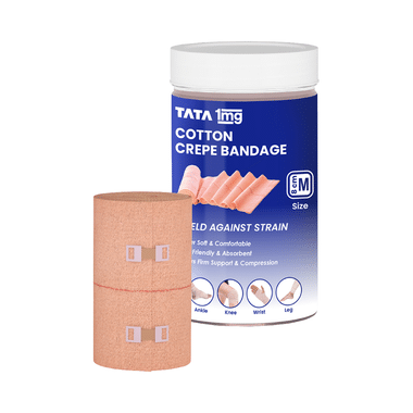 Tata 1mg Cotton Crepe Bandage 8cm