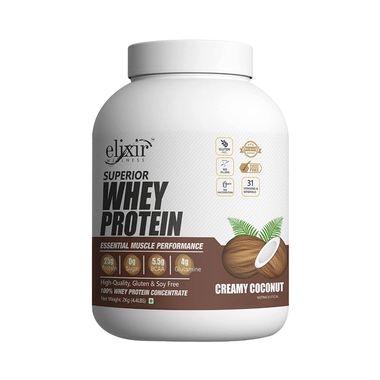 Elixir Wellness Superior Whey Protein Creamy Coconut