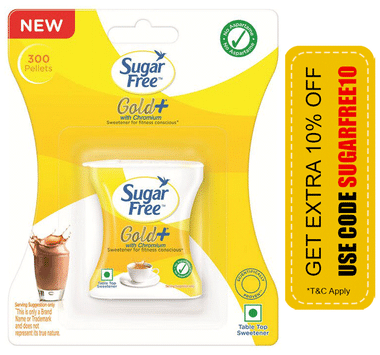 Sugar Free Gold Plus Low Calorie Aspartame Sweetener