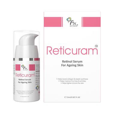 Fixderma Reticuram Retinol Serum | Reduces Fine Lines & Wrinkles