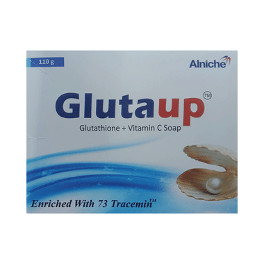 Glutaup Anti-Ageing Soap With Glutathione & Vitamin C | For Dull Skin