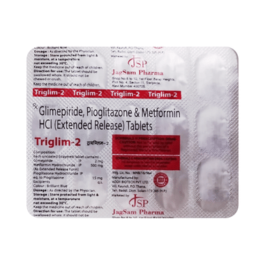 Triglim 2 Tablet ER