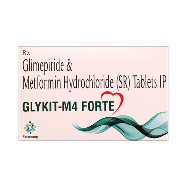 Glykit-M 4 Forte Tablet SR