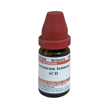 Dr Willmar Schwabe India Arsenicum Iodatum Dilution 6 CH