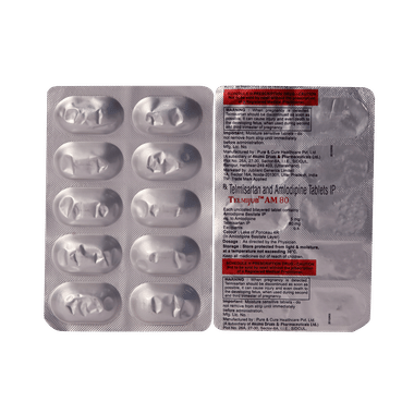 Telmijub AM 80mg Tablet