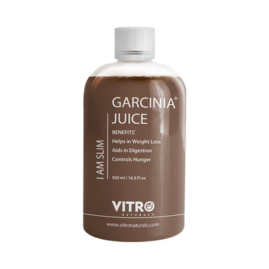 Vitro Naturals I Am Slim Garcinia+ Juice  Aids In Weight Loss & Improves Metabolism Juice
