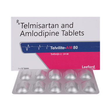 Telvilite AM 80mg/5mg Tablet