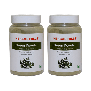 Herbal Hills Neem Powder Pack Of 2