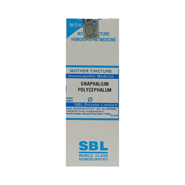 SBL Gnaphalium Polycephalum Mother Tincture Q